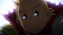 Mirio Togata saves Eri with a smile (Anime)