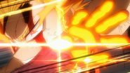 Katsuki combines Explosion and One For All.