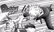 Shoto grabs Katsuki's arm.