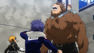 Denki watches Hitoshi stop Jurota from attacking them.