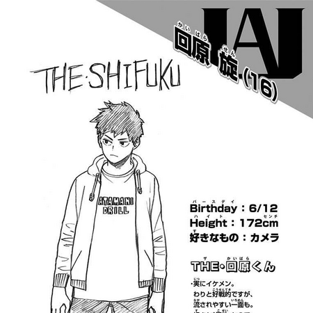 Sen Kaibara Image Gallery My Hero Academia Wiki Fandom