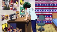 Izuku Midoriya's dorm room