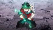 Izuku bind Eri to his back