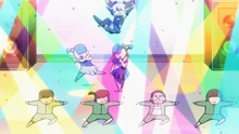 Pop finds a way for Miu to still perform.