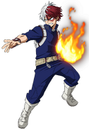 Artwork of Shoto from One's Justice 2