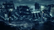 Post Kamino Incident Izuku and Tomura in Season 7's "Curtain Call" opening.