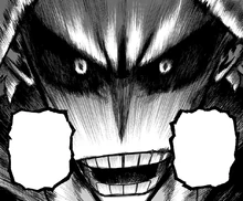 All Might's declaration.
