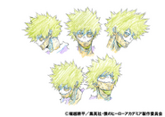 Dabi Anime Concept Art