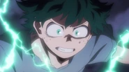 Izuku Midoriya tries to avoid fighting Katsuki
