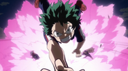 Izuku takes the lead.