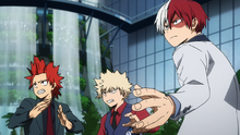 Katsuki, Shoto & Eijiro ready to fight