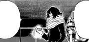 Aizawa dandoles las indicaciones a seguir a los estudiantes.