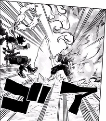 Shoto joins the fight against Stain.