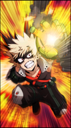Katsuki Bakugo Character Art 4 Smash Rising