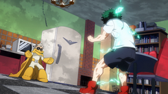 Izuku vs Gran Torino le début