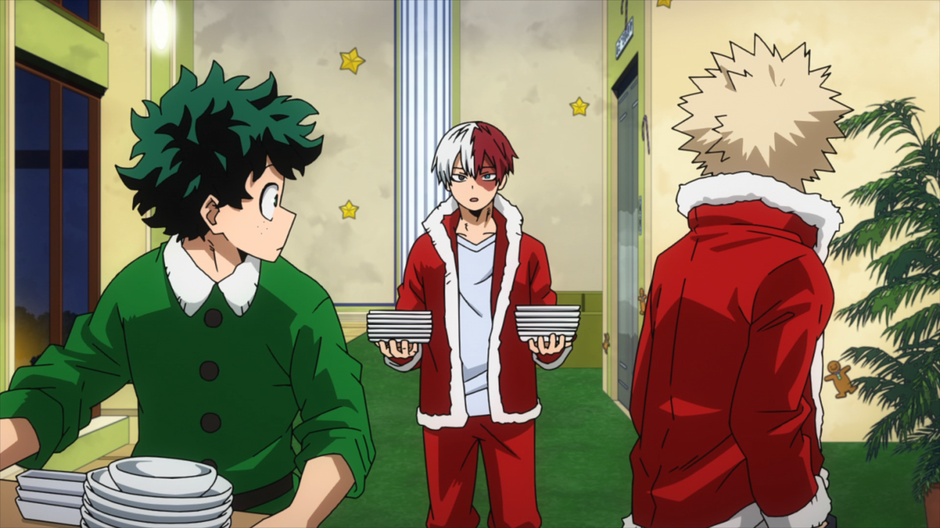 Shoto and Tsuyu Try To Stop Deku, DUB