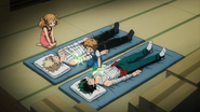Katsuma heals Izuku and Katsuki