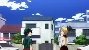 Ryukyu thanks Izuku for his bravery.