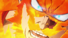 Endeavor confronts Kyudai