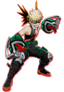 Katsuki in My Hero One's Justice.