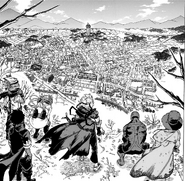 The League overlooks Deika city.