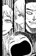 Enji, Rei, and Toya's reaction to a newborn Shoto.