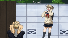 Himiko Toga and Twice report to the League