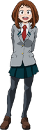 Ochaco School Uniform Full Body