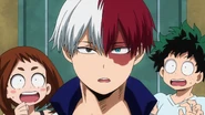 Shoto says he worked hard on his room