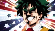 Izuku's All Might impression