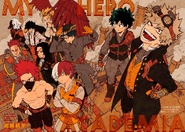 Keigo on Chapter 293's Popularity Poll Color Spread.