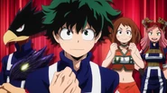 Team Midoriya introduced as finalists.