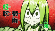 Tsuyu's Quirk introduction.