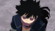 Geten peleando de igual a igual contra el poderoso Dabi.