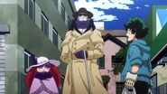 Izuku bumps into Gentle Criminal & La Brava