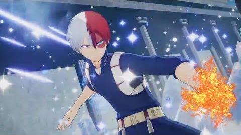 My Hero Academia One's Justice Todoroki Gameplay Trailer with Ultimate Attacks, Poses, and Combos