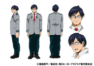 Tenya Ida TV Animation Design Sheet