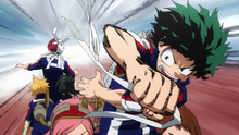 Izuku takes the wrong headband