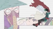Deku catching Eri in Season 8's "I" ending.