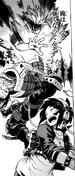 Katsuki Bakugo saves Kyoka from Togaru