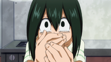 Tsuyu se preocupa por All Might