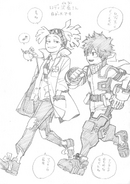 Izuku and Rody Sketch