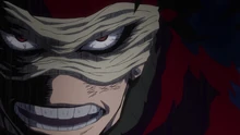 Stain intimidates Izuku