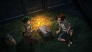 Rody argues with Izuku about how to get to Klayd.