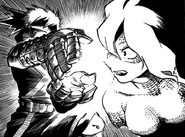Katsuki uses Stun Grenade on Setsuna