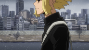 Toshinori in his youth.