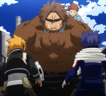 Jurota with his Beast Quirk activated