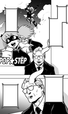 Pop☆Step is declared a Villain by the media after a large-scale Quirk attack.