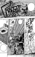 Dabi's flames melt the ice