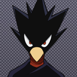 Fumikage Tokoyami Anime Portrait